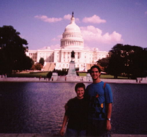 Toeriste en die Capitol building